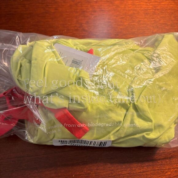 NEW Andie The Fiji One Piece Swimsuit Strappy Colorblock Neon Lime Size XXXL - Picture 4 of 4